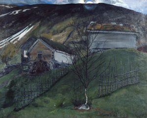 Maanlicht door Nikolai Astrup