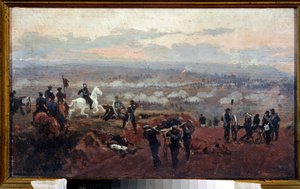 Aanval op de Groene Heuvels door Nikolai Dmitrievich Dmitriev Orenburgsky