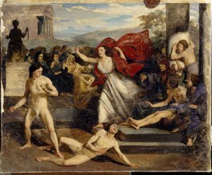De oude Olympische Spelen. Boksen door Nikolai Dmitrievich Dmitriev Orenburgsky