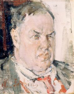 David D. Burljuk door Nikolai Iwanowitsch Feschin