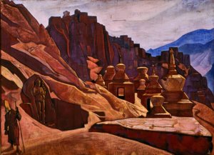 Klooster van de Bonpo-Lamas in Tibet