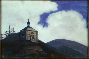N.K. Roerich, Kapel van de Heilige Sergius van Radonesh door Nikolai Konstantinowitsch Roerich