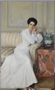 Portret van gravin Darya Mikhaylovna Gorchakova, née Bibikova, 1903