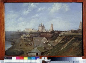 Uitzicht op de citadel in Ryazan
