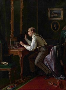 Aan de kaptafel, 1872