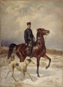 De Jager door Nikolai Yegorovich Sverchkov