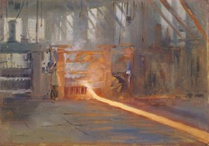 Bij de Chusovoy Metallurgische Fabrieken door Nikolaj Alekseevich Kasatkin