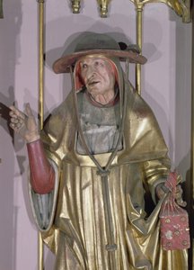 Het Isenheim altaarstuk, Sint Hiëronymus (detail van Sint Hiëronymus)