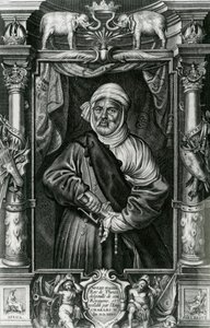 Abu l-Hasan Ali, ook wel Muley Hacén genoemd, 1535 door Nikolaus van der Horst