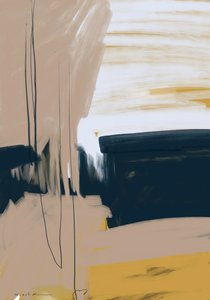Sereen abstracte horizon door Nilesh Kulkarni