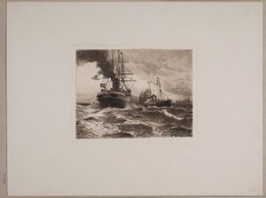 Stoomschepen bij Kronborg