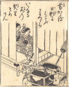 Afdruk door Nishikawa Sukenobu