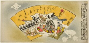 De Overgroei van Onkruid, nr. 15 uit de serie "Genji in Vierenvijftig Bladen (Genji gojuyonmai no uchi)"