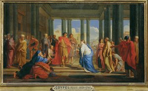 Trajanus donnant des audiences publiques - Keizer Trajanus tijdens een openbare audiëntie ...