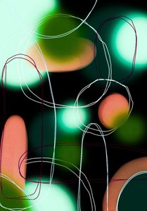 Abstracte schilderij nr.01