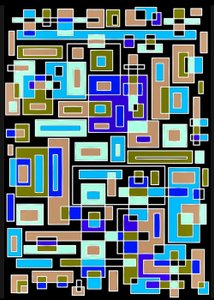 Geometrische vormen door Nomi Morina