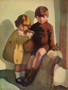 Ian en Rosemary, ca. 1923