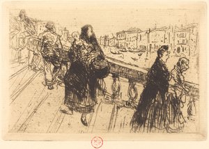 Rialto door Norbert Goeneutte