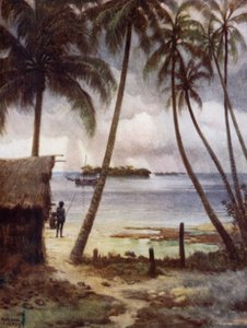 Een Stormachtige Dag in Rubiana Lagoon, Salomonseilanden