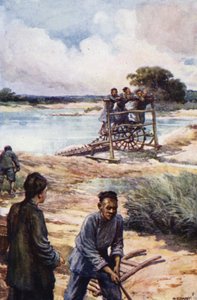 China: Een waterrad