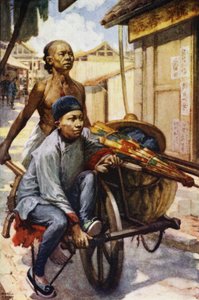 China: Een kruiwagen
