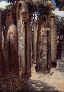 Drum Grove in Mele, Nieuwe Hebriden door Norman Hardy