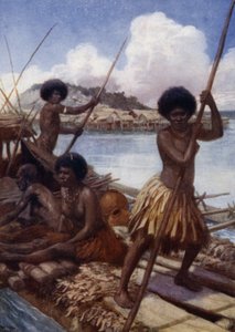 Op naar de Markt, Brits Nieuw-Guinea door Norman Hardy