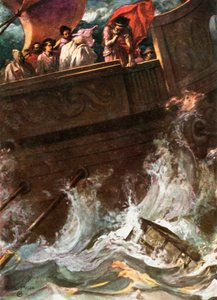 De koningin overboord gegooid. Pericles, Prins van Tyrus – Act III, Scene 1, ca. 1925