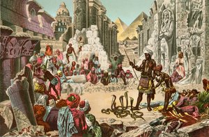 Oud Egypte en Modern Egypte Vergeleken