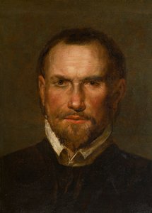 Portret van een onbekende bebaarde man