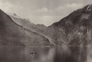 In de Geirangerfjord door Norwegian Photographer