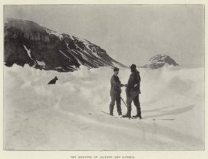 De ontmoeting van Jackson en Nansen door Norwegian Photographer