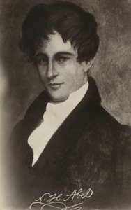 Niels Henrik Abel (1801-1829), Noorse wiskundige