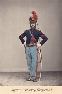 Lichte artillerie, sergeant