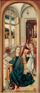 De aankondiging aan Maria door Oberrheinsicher Meister