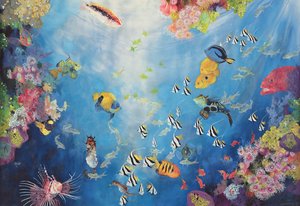 Onderwaterwereld II door Odile Kidd
