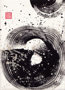 Circle Ink Abstraction 1