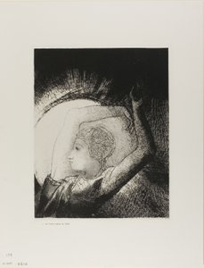 Een Vrouw Bekleed met de Zon, plaat 6 van 12