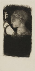 Tegengestelde Glorie door Odilon Redon