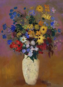 Bloemen in een vaas