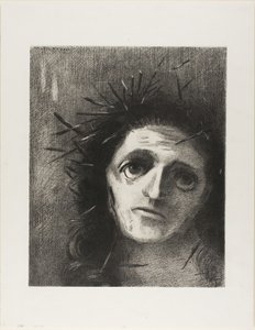 Christus door Odilon Redon