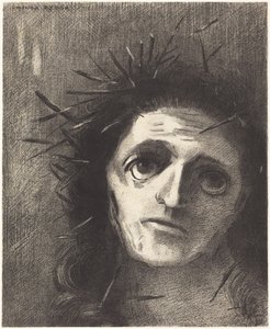 Christus door Odilon Redon