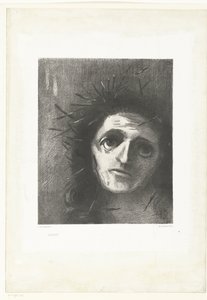 Christus door Odilon Redon