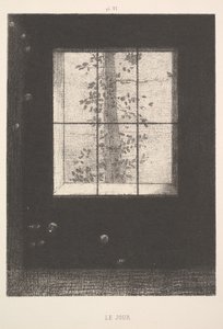 Dag Le Jour, uit de serie, Dromen Songes, plaat VI, 1891 door Odilon Redon