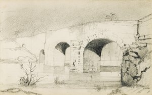 Tekening uit een album getiteld "Het Baskenland", 1862-63
