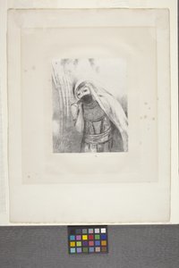 Ze Haalt Een Hele Zwarte Spons Uit Haar Borst... door Odilon Redon