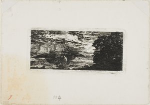 Ruiter Onder een Stormachtige Lucht