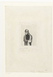 Kleine prelaat door Odilon Redon