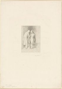 Mystiek Gesprek door Odilon Redon