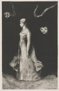 Obsessie door Odilon Redon